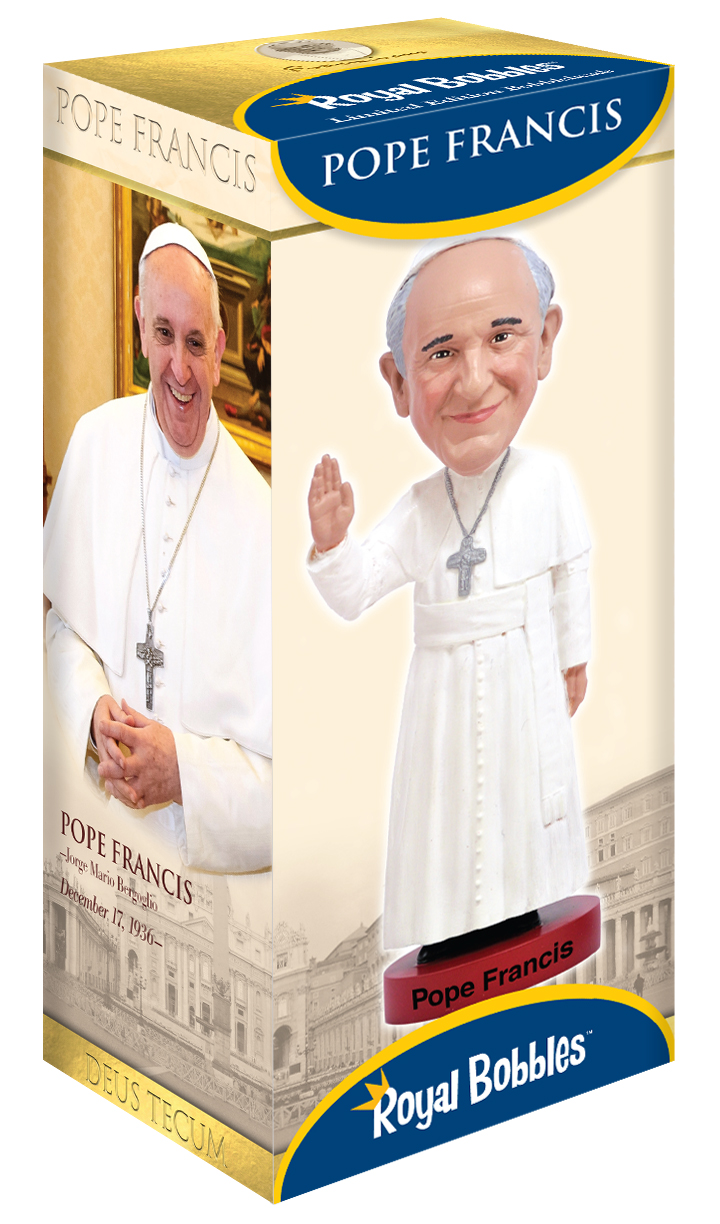 Pope Francis Bobblehead Royal Bobbles Bobbleheads and Collectible Figurines