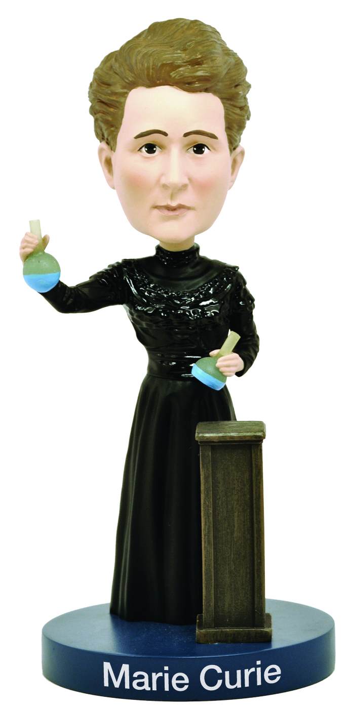 Marie Curie Bobblehead - Royal Bobbles