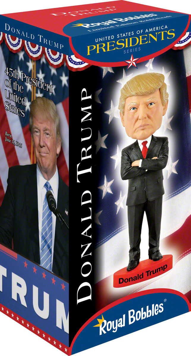 Bobblehead Computer Sitter Donald Trump