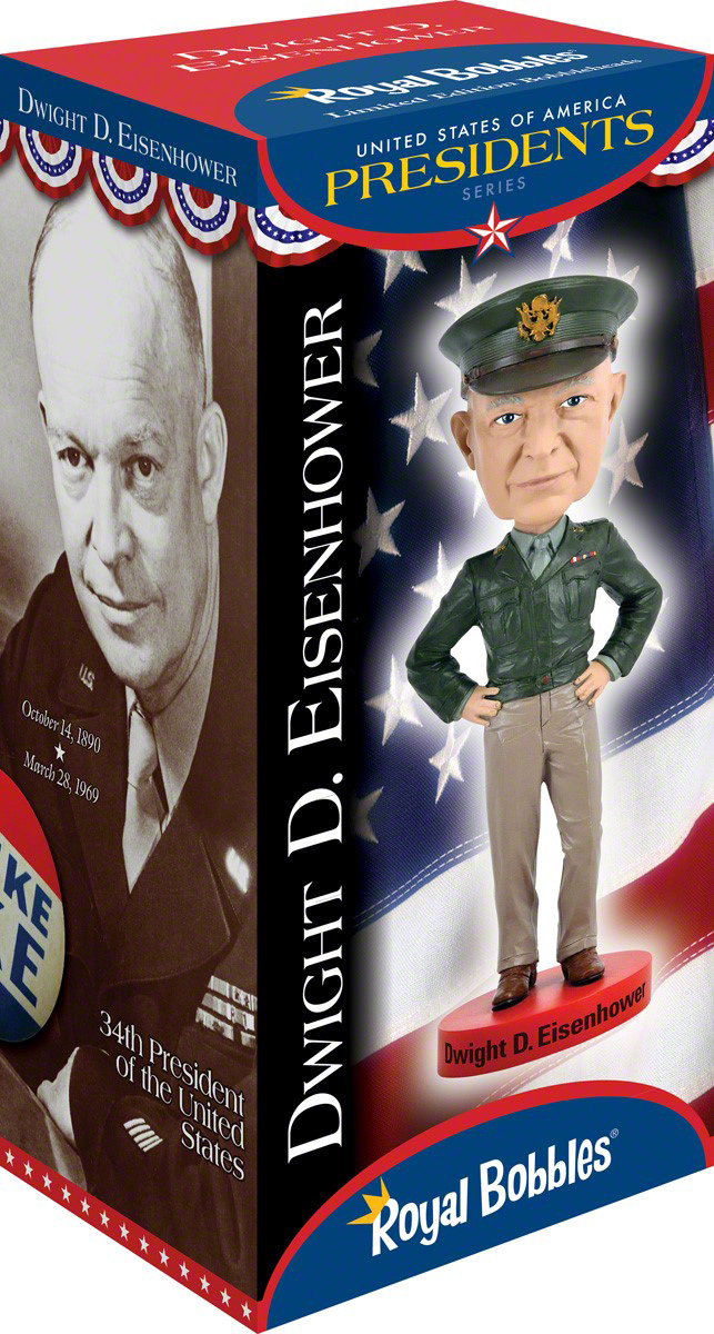 Eisenhower V2 Bobblehead Royal Bobbles Dwight D