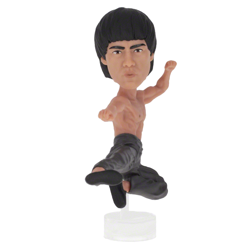 Bruce Lee Computer Sitter Bobblehead - Royal Bobbles