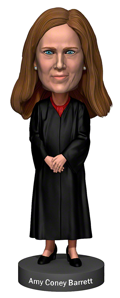 Supreme Court Justice Amy Coney Barrett Bobblehead - Royal Bobbles