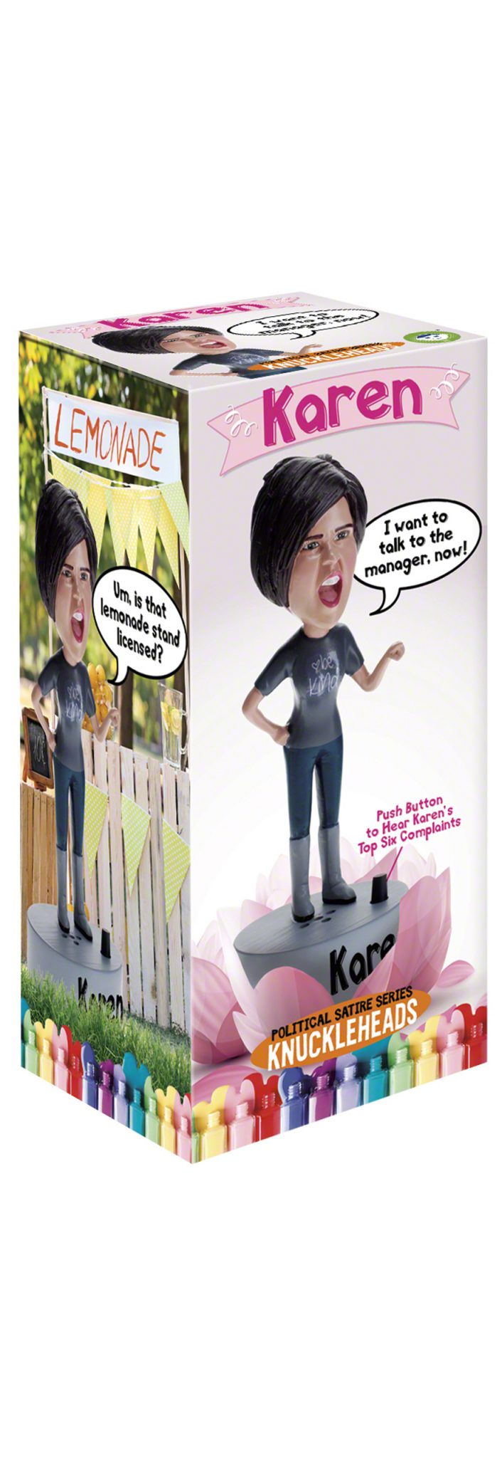 KAREN Talking Bobblehead Royal Bobbles